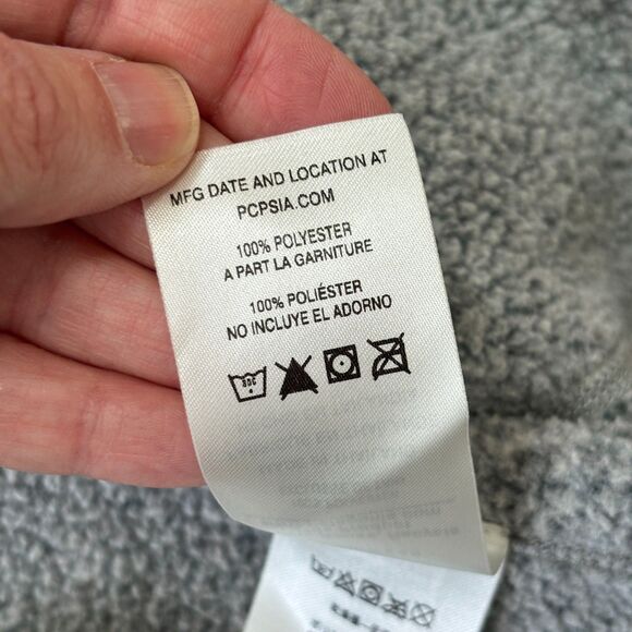 Patagonia Better Sweater Quarter-Zip Fleece Pullover Mens Size Medium Gray Hike - Picture 4 of 7